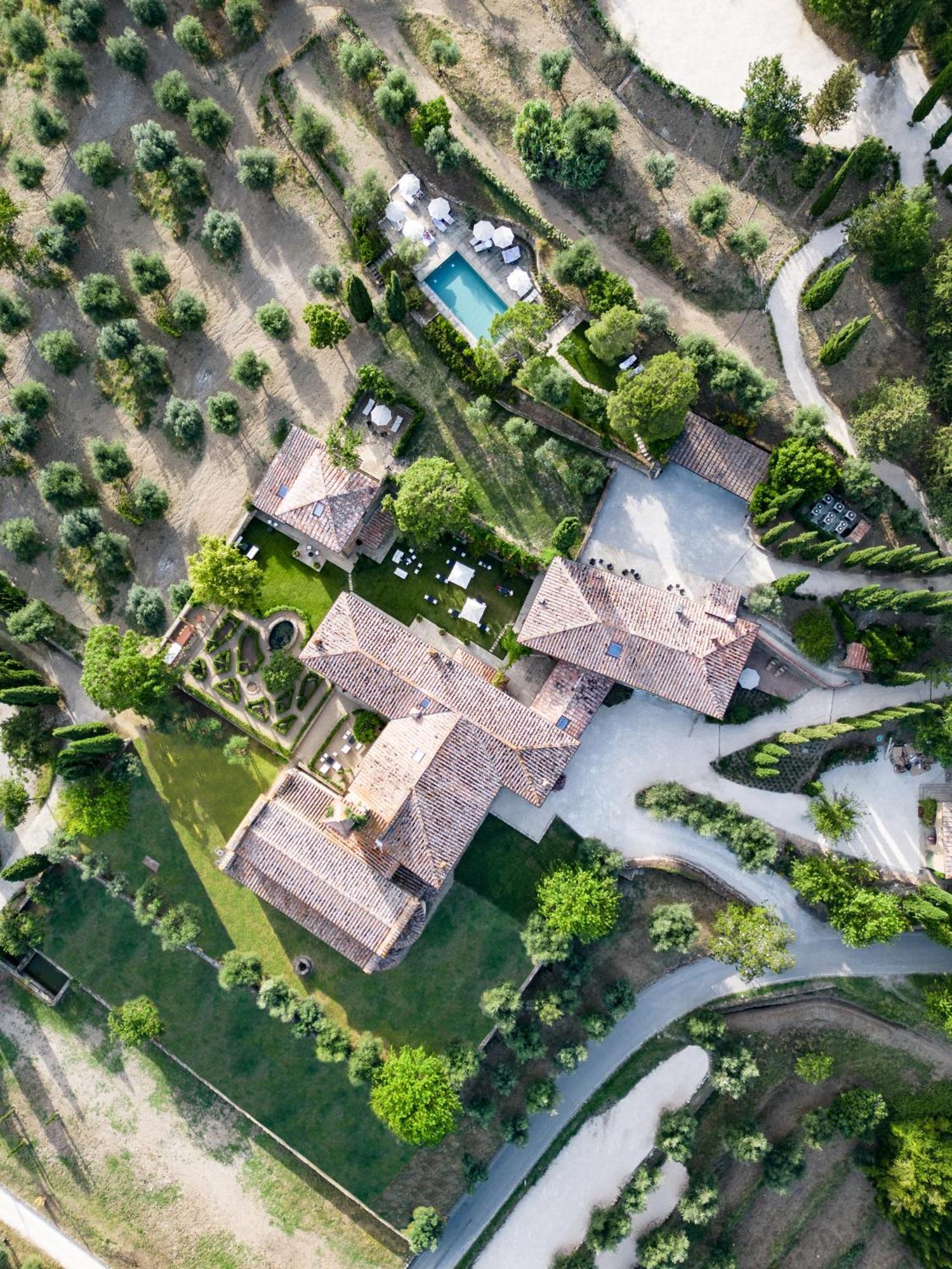 Pieve Aldina Relais & Chateaux Радда-ін-К'янті Екстер'єр фото